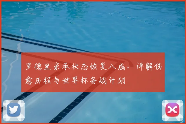 罗德里亲承状态恢复八成,详解伤愈历程与世界杯备战计划